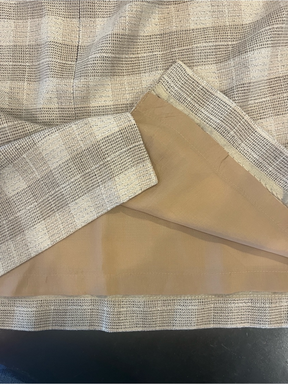 Vintage Liz Claiborne Wool Blend Plaid Pencil Skirt Office Size 8 RUNS SMALL - Picture 5 of 9